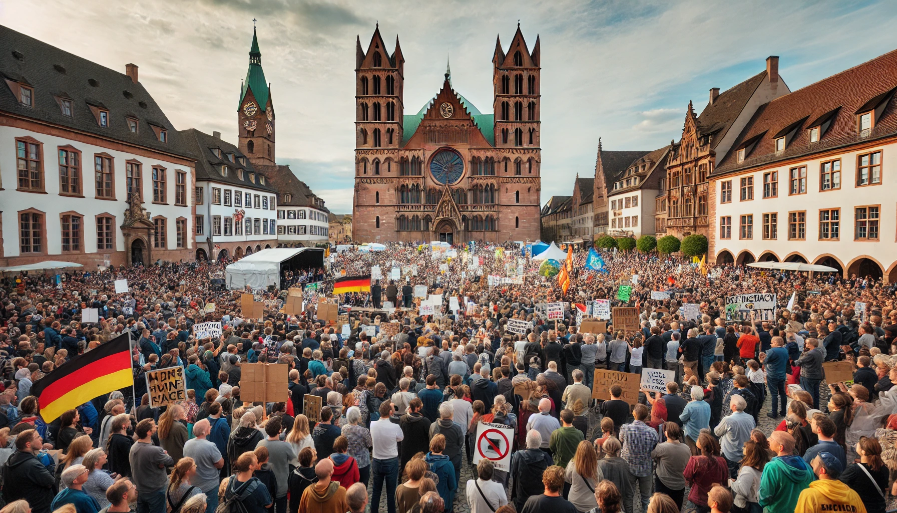 Demonstration in Speyer